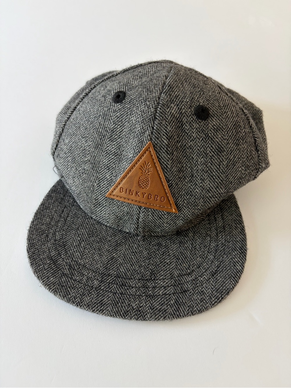 Binky Bro Infant Baby Snap Back Hat Adjustable Wool Cap Perfect for Fall Winter